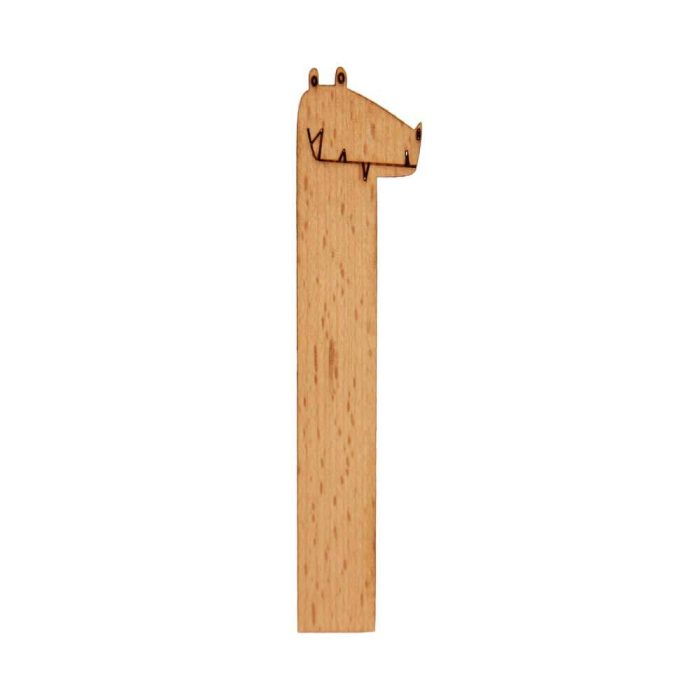بوک مارک چوبی ساده نشانک